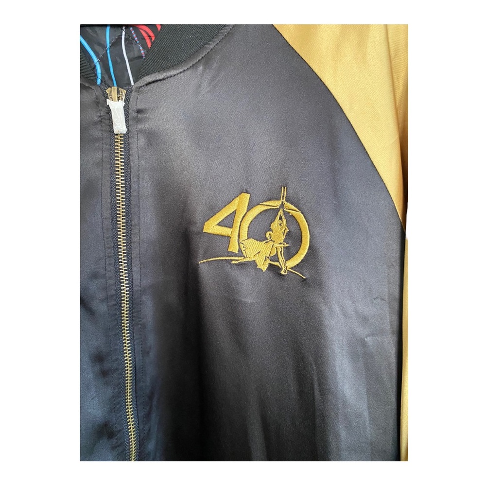 Torrid Her Universe Star Wars C-3PO R2-D2 Embroidered Satin Jacket Plus Size 5x - Picture 6 of 12